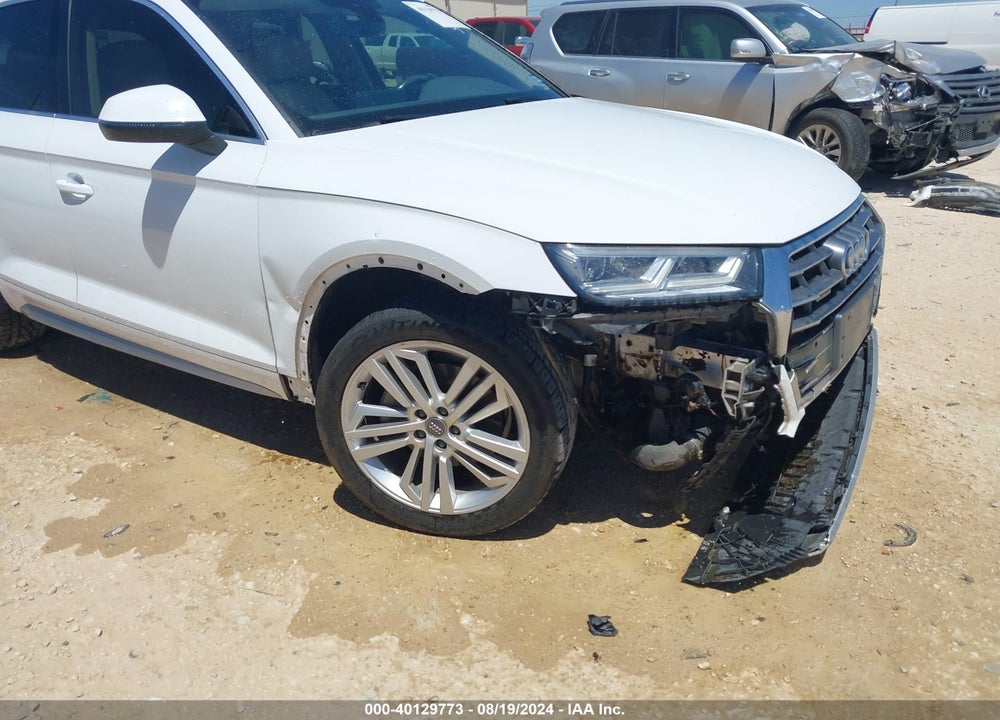 2018 AUDI Q5 2.0T PREMIUM/2.0T TECH PREMIUM VIN: WA1BNAFY5J2011606