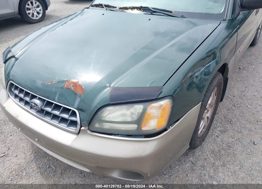 2003 SUBARU OUTBACK VIN: 4S3BH675837636800
