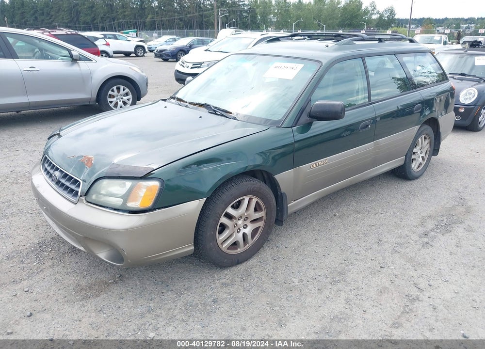 2003 SUBARU OUTBACK VIN: 4S3BH675837636800
