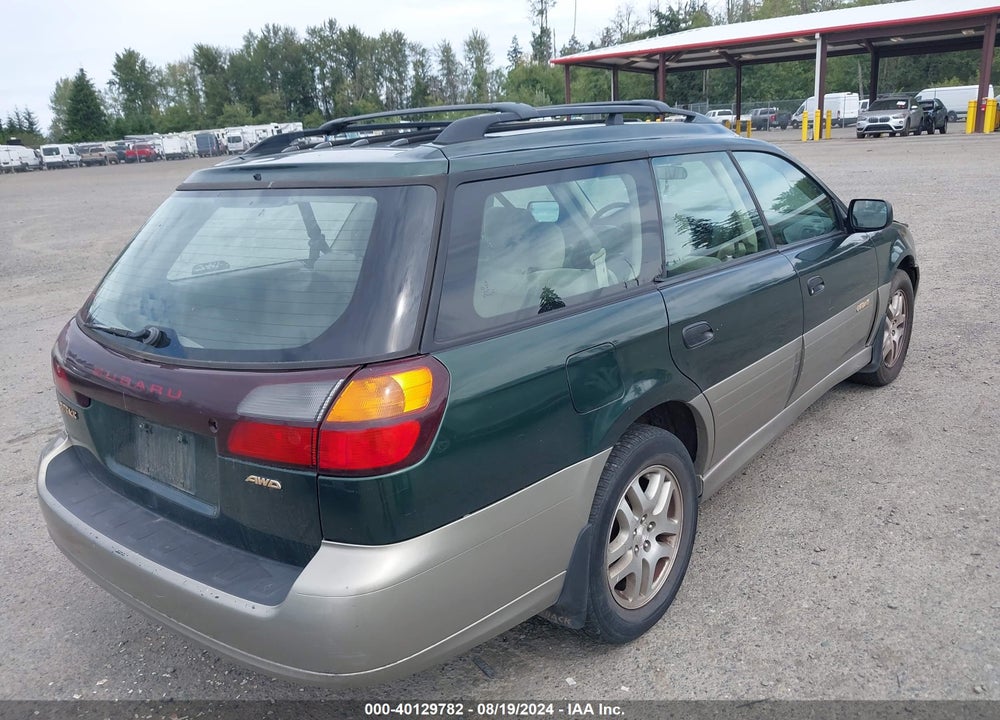 2003 SUBARU OUTBACK VIN: 4S3BH675837636800