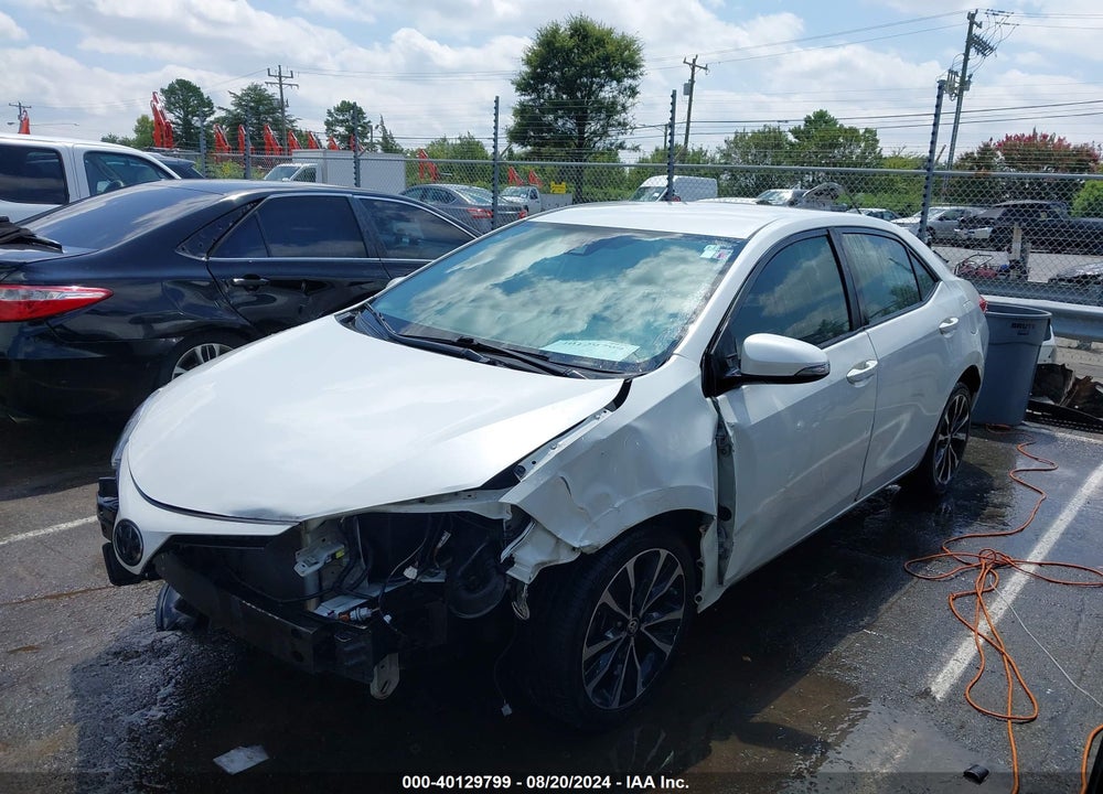 2019 TOYOTA COROLLA SE VIN: 5YFBURHE7KP939169