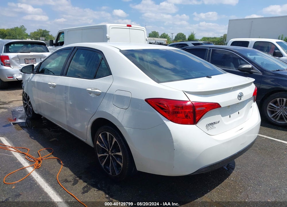 2019 TOYOTA COROLLA SE VIN: 5YFBURHE7KP939169