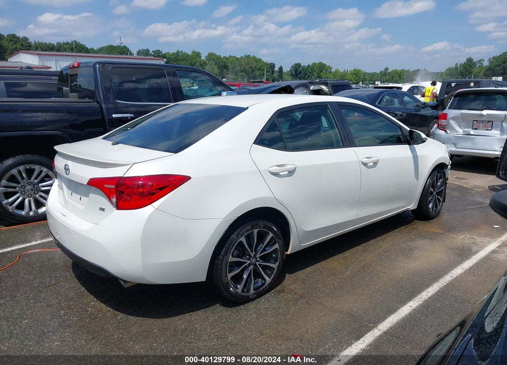 2019 TOYOTA COROLLA SE VIN: 5YFBURHE7KP939169