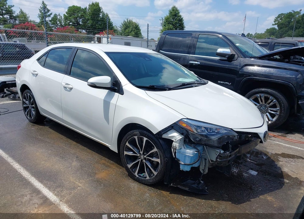 2019 TOYOTA COROLLA SE VIN: 5YFBURHE7KP939169