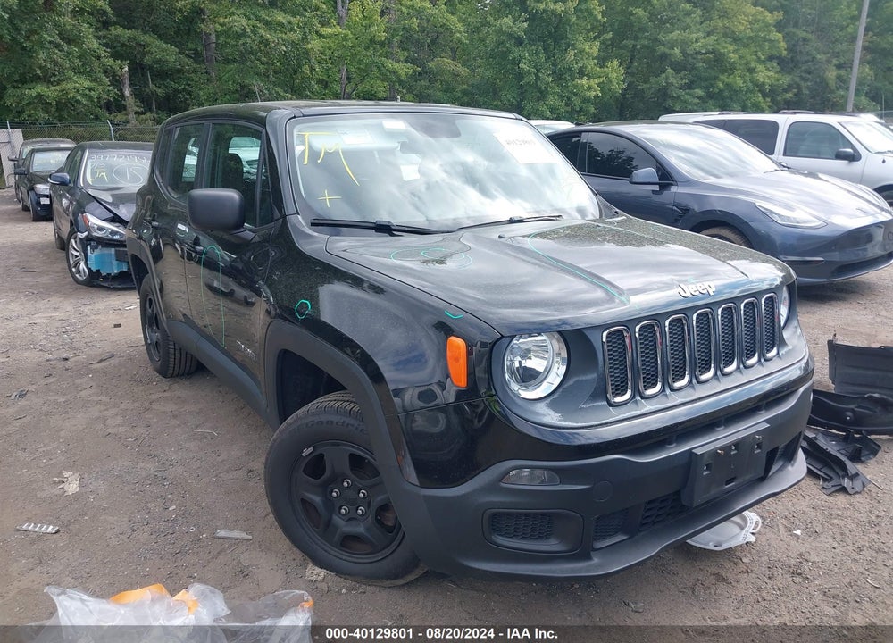 2017 JEEP RENEGADE SPORT 4X4 VIN: ZACCJBAB6HPE99589