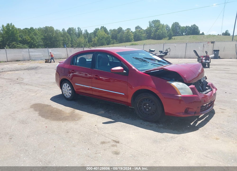 2012 NISSAN SENTRA 2.0 S VIN: 3N1AB6AP7CL743181
