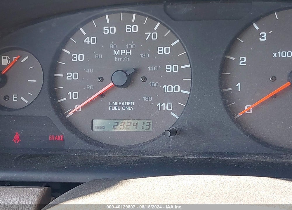 2000 NISSAN FRONTIER SE-V6/XE-V6 VIN: 1N6ED27T6YC382421