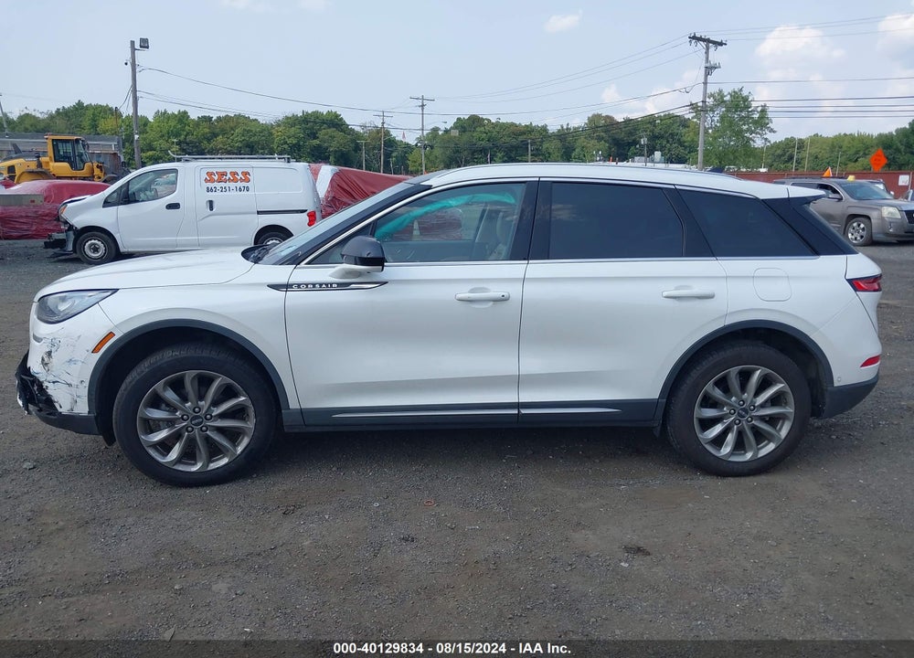 2022 LINCOLN CORSAIR STANDARD VIN: 5LMCJ1D98NUL14402