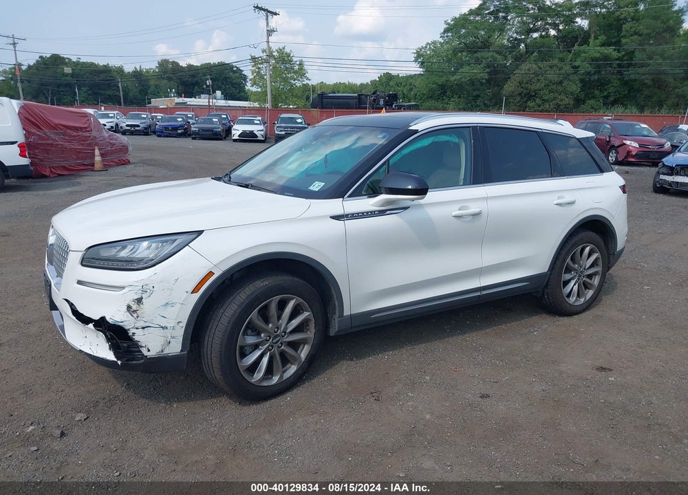 2022 LINCOLN CORSAIR STANDARD VIN: 5LMCJ1D98NUL14402