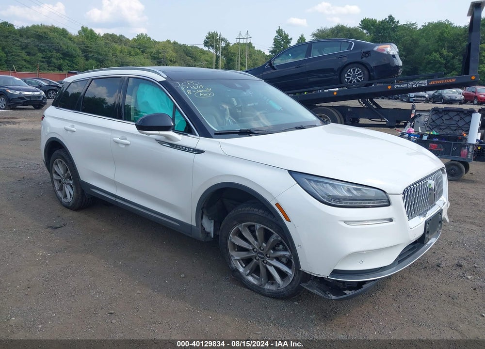 2022 LINCOLN CORSAIR STANDARD VIN: 5LMCJ1D98NUL14402