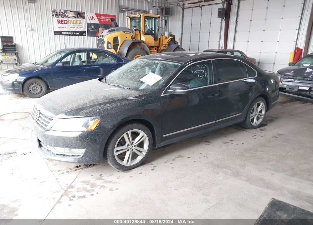 2014 VOLKSWAGEN PASSAT 2.0L TDI SEL PREMIUM VIN: 1VWCN7A3XEC049967