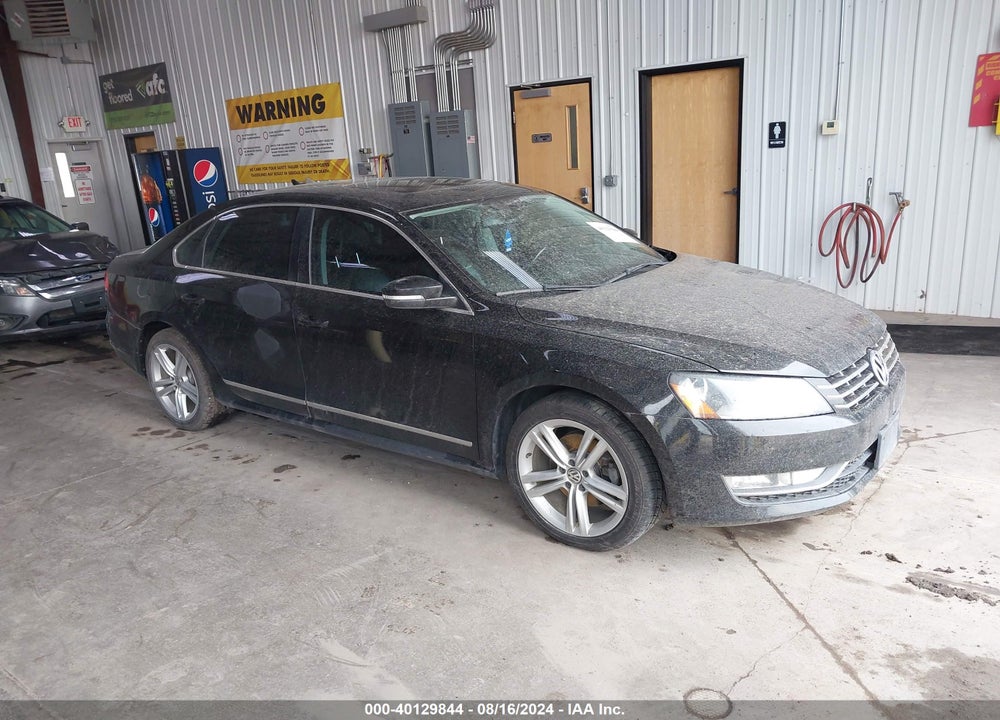 2014 VOLKSWAGEN PASSAT 2.0L TDI SEL PREMIUM VIN: 1VWCN7A3XEC049967