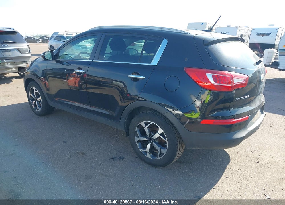 2012 KIA SPORTAGE EX VIN: KNDPC3A22C7212594