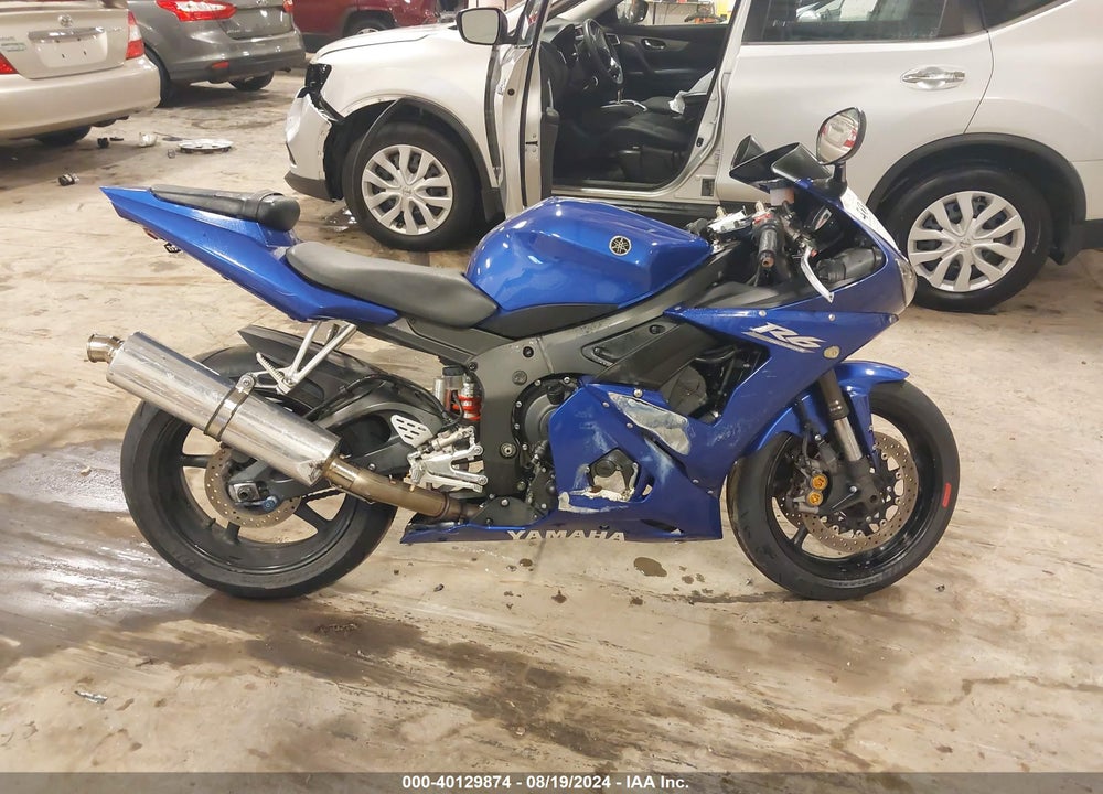 2005 YAMAHA YZFR6 L VIN: JYARJ06E25A025647