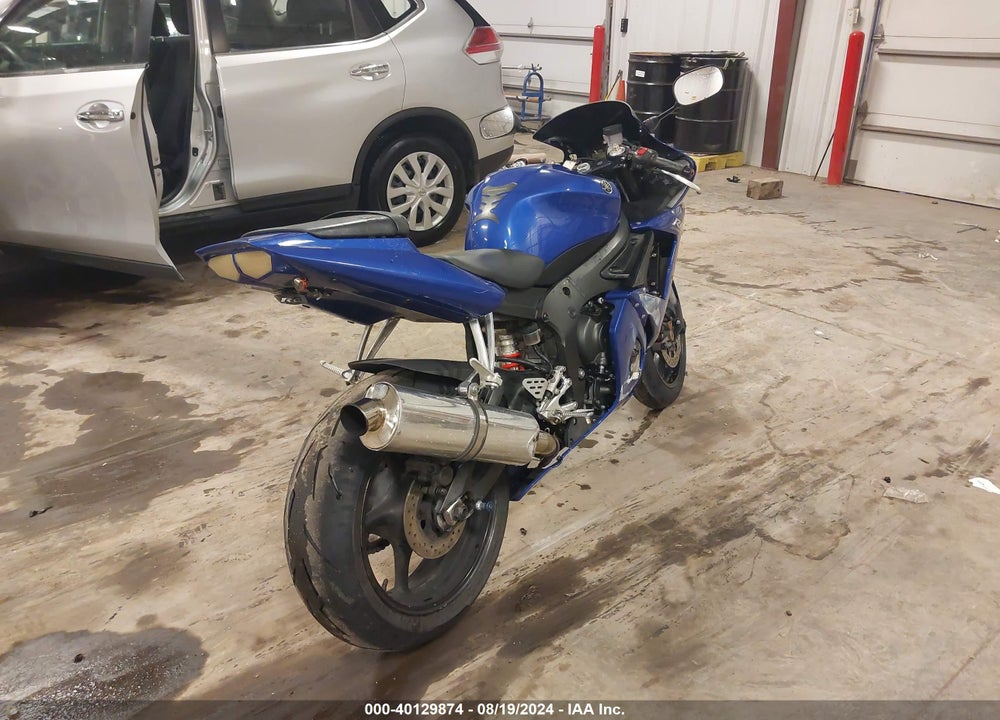 2005 YAMAHA YZFR6 L VIN: JYARJ06E25A025647