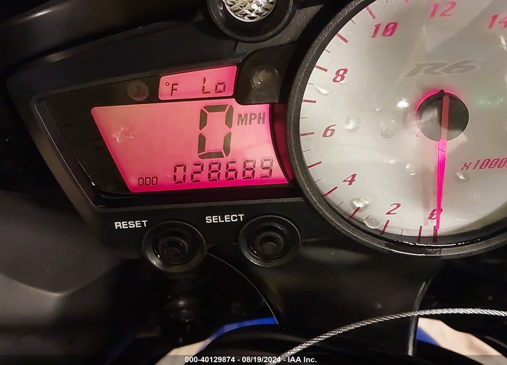 2005 YAMAHA YZFR6 L VIN: JYARJ06E25A025647