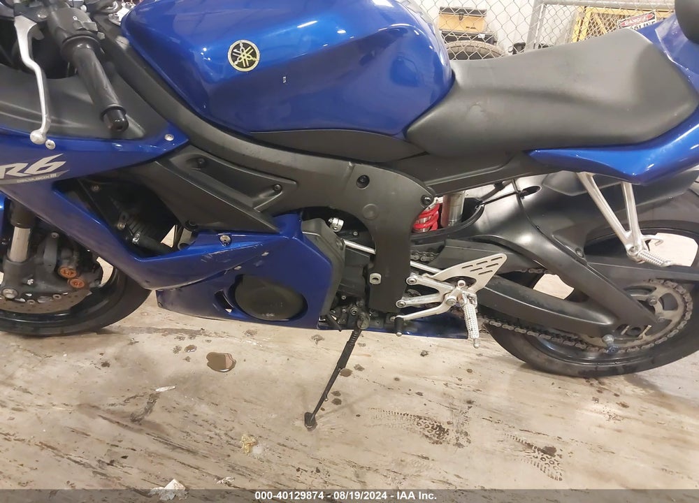 2005 YAMAHA YZFR6 L VIN: JYARJ06E25A025647