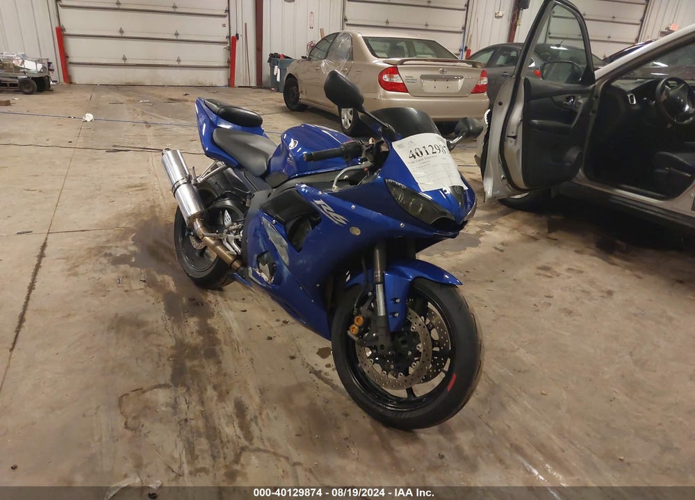 2005 YAMAHA YZFR6 L VIN: JYARJ06E25A025647