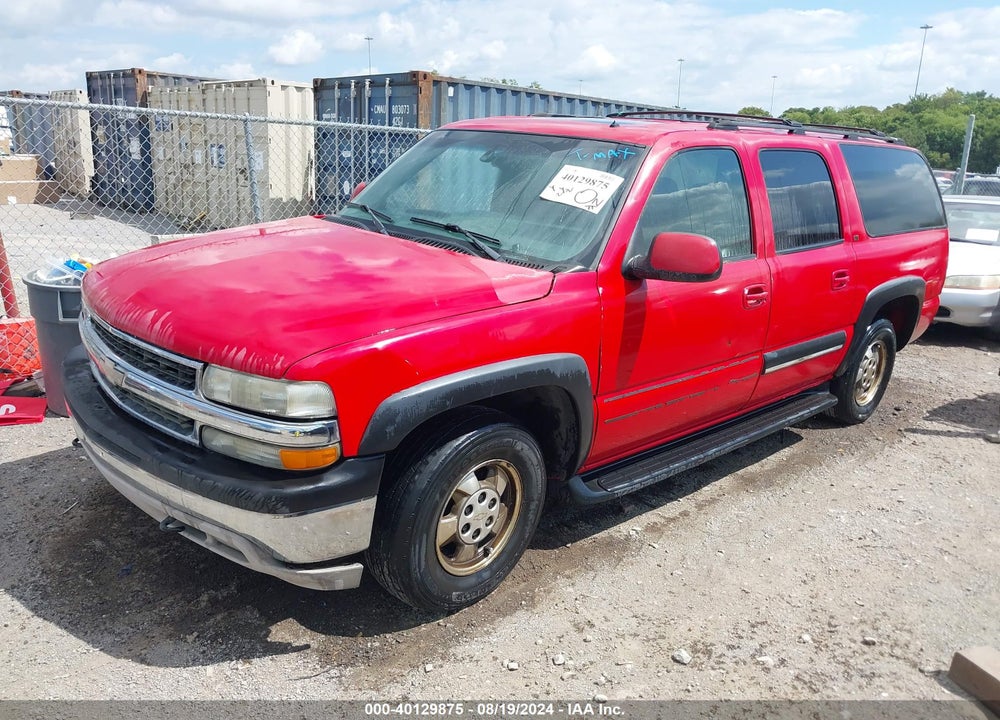 2002 CHEVROLET SUBURBAN 1500 VIN: 1GNFK16Z92J125129