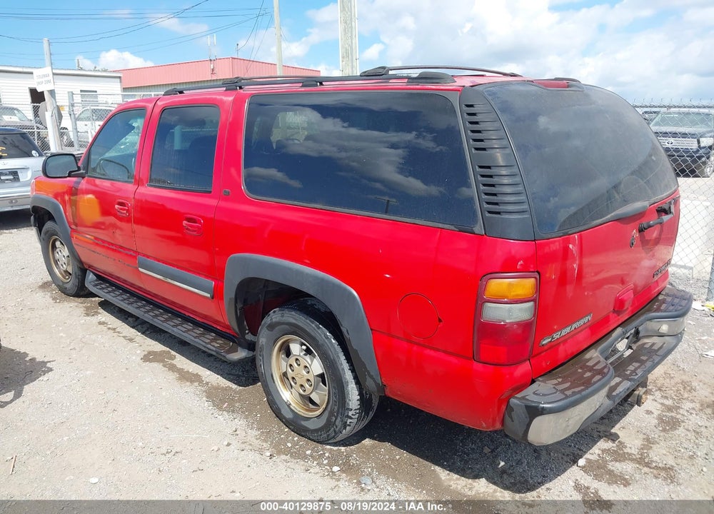 2002 CHEVROLET SUBURBAN 1500 VIN: 1GNFK16Z92J125129