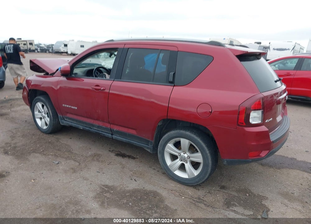 2016 JEEP COMPASS LATITUDE VIN: 1C4NJDEB9GD637704