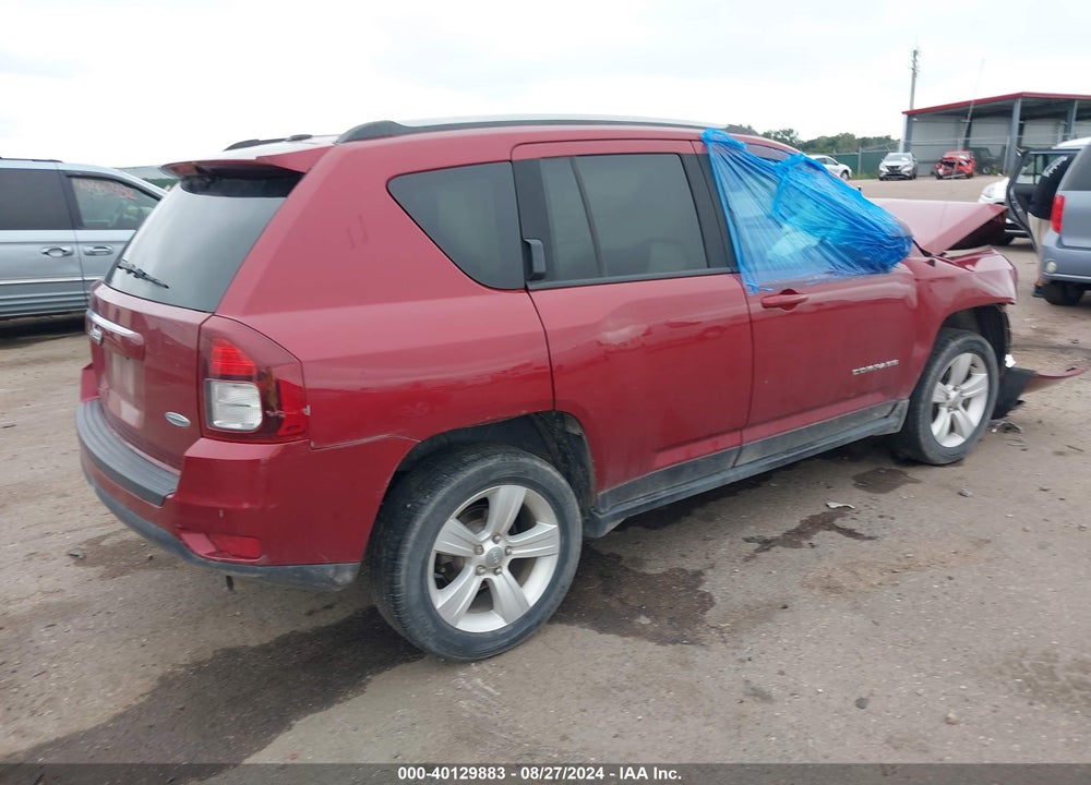 2016 JEEP COMPASS LATITUDE VIN: 1C4NJDEB9GD637704