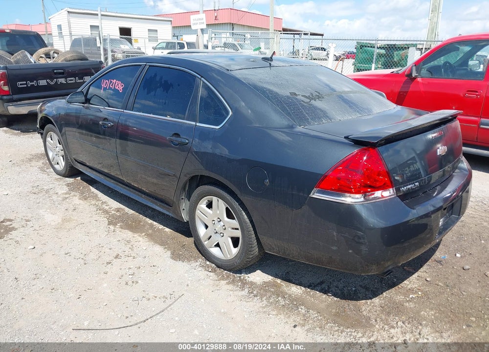 2012 CHEVROLET IMPALA LT VIN: 2G1WB5E37C1326982