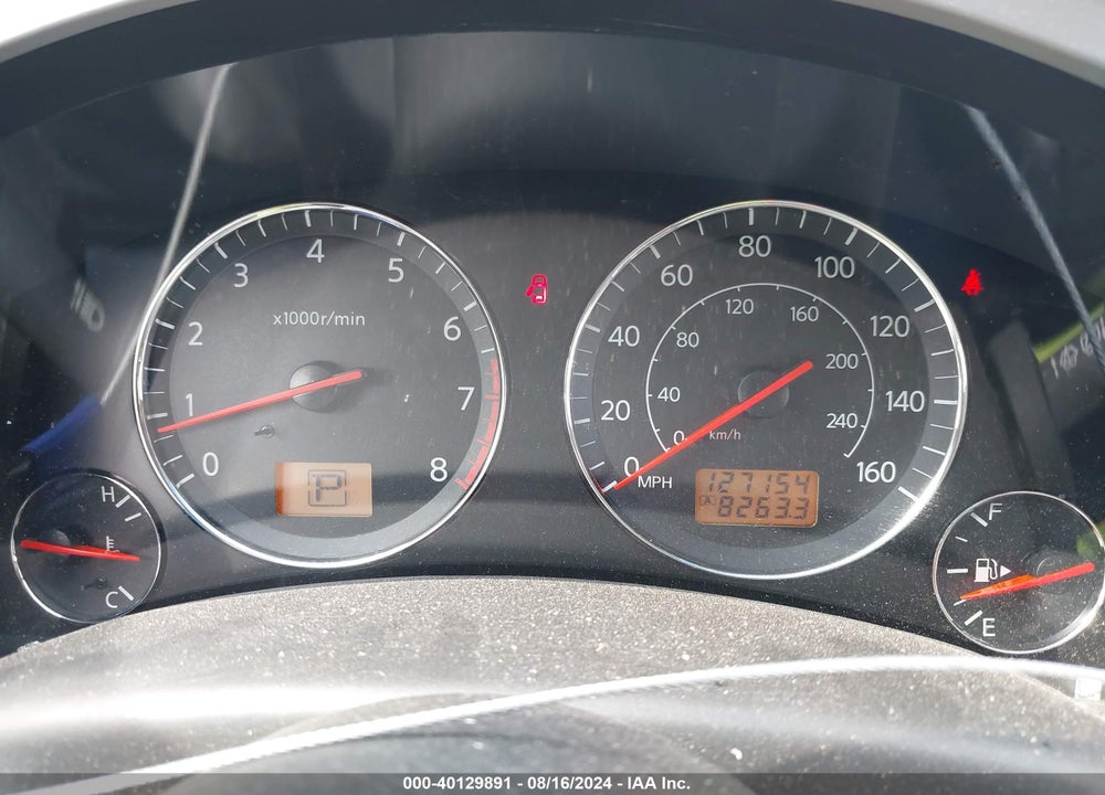 2005 INFINITI FX35 VIN: JNRAS08W75X204848