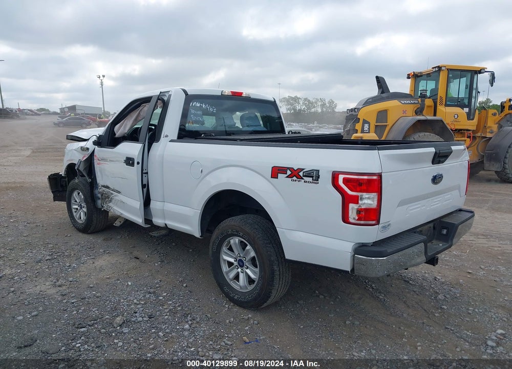 2018 FORD F-150 XL VIN: 1FTMF1E53JFA46463