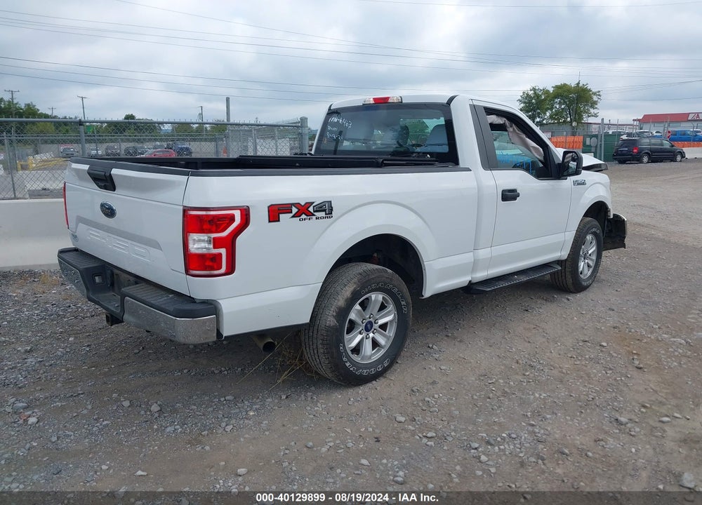 2018 FORD F-150 XL VIN: 1FTMF1E53JFA46463