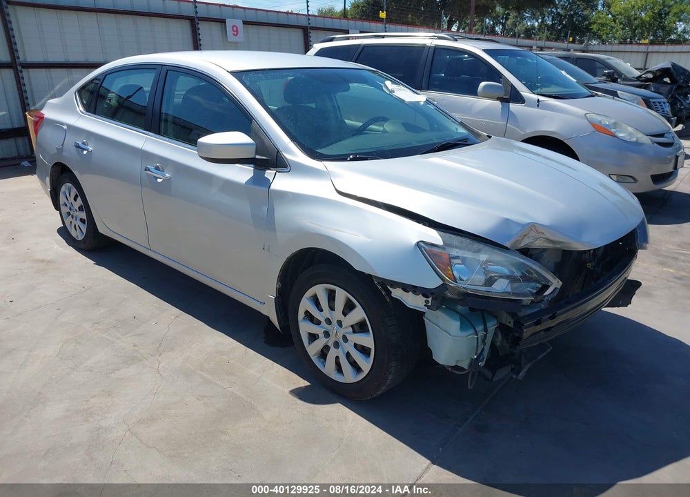 2016 NISSAN SENTRA S VIN: 3N1AB7AP6GY258027