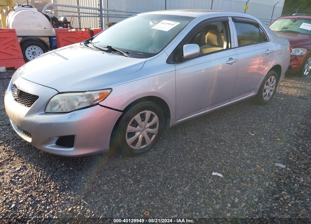 2009 TOYOTA COROLLA LE VIN: JTDBL40EX99056233