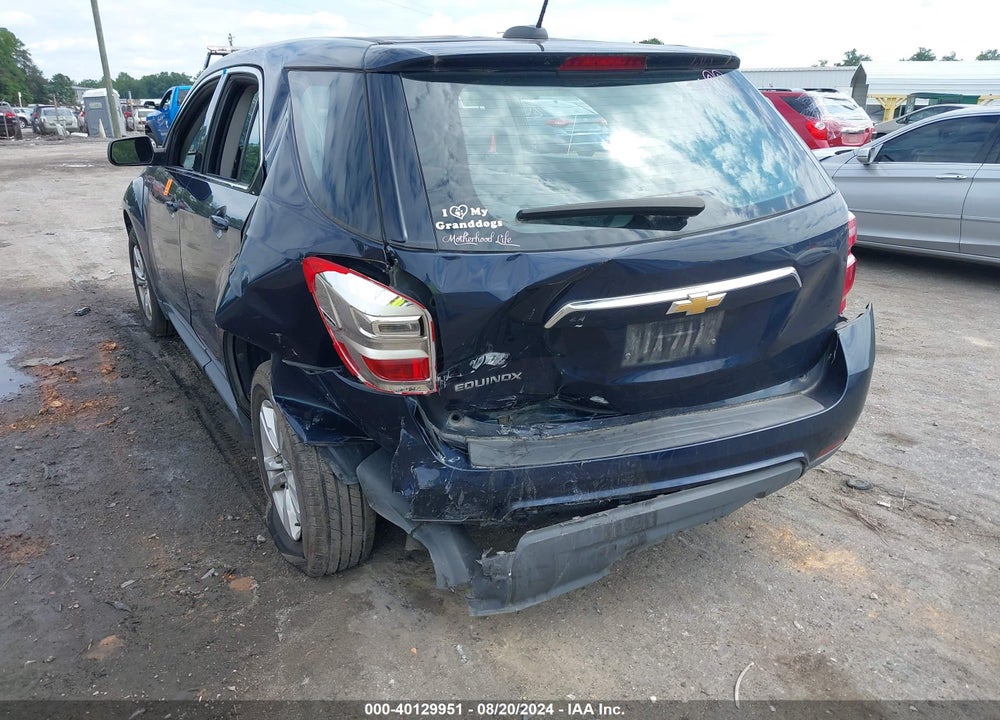 2017 CHEVROLET EQUINOX LS VIN: 2GNALBEK7H1524142