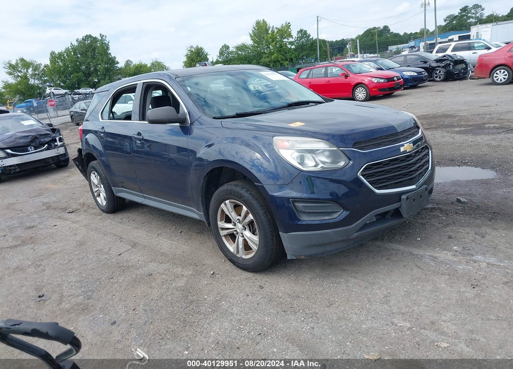 2017 CHEVROLET EQUINOX LS VIN: 2GNALBEK7H1524142