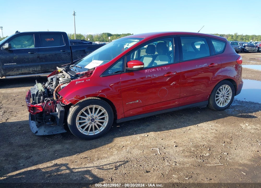 2015 FORD C-MAX HYBRID SE VIN: 1FADP5AU0FL120888