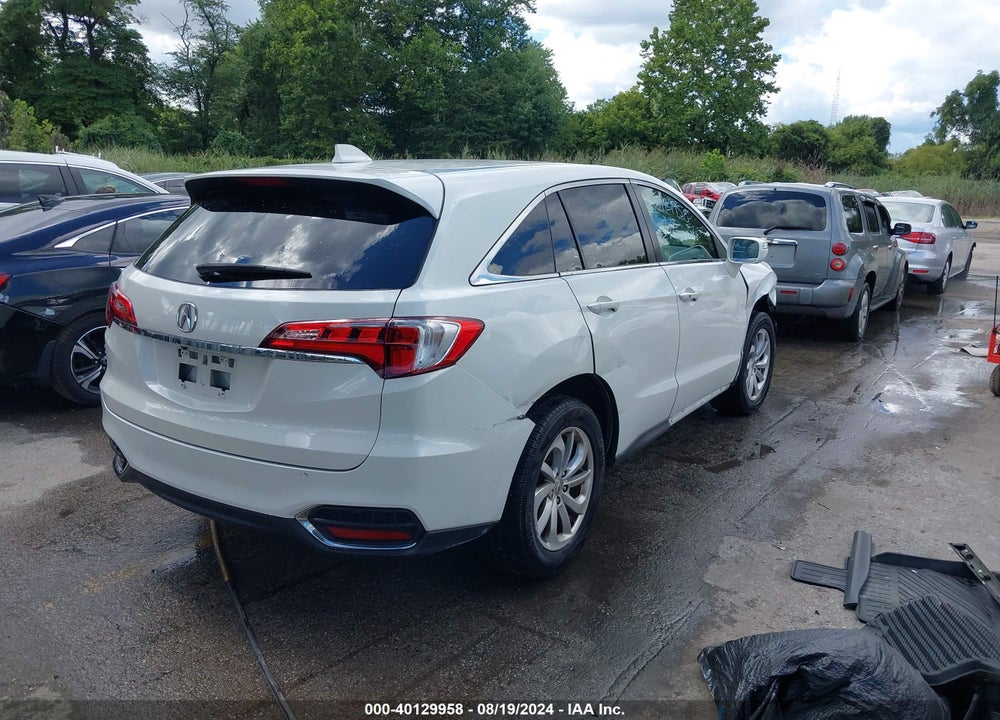 2018 ACURA RDX WATCH PLUS PACKAGE VIN: 5J8TB4H34JL024493