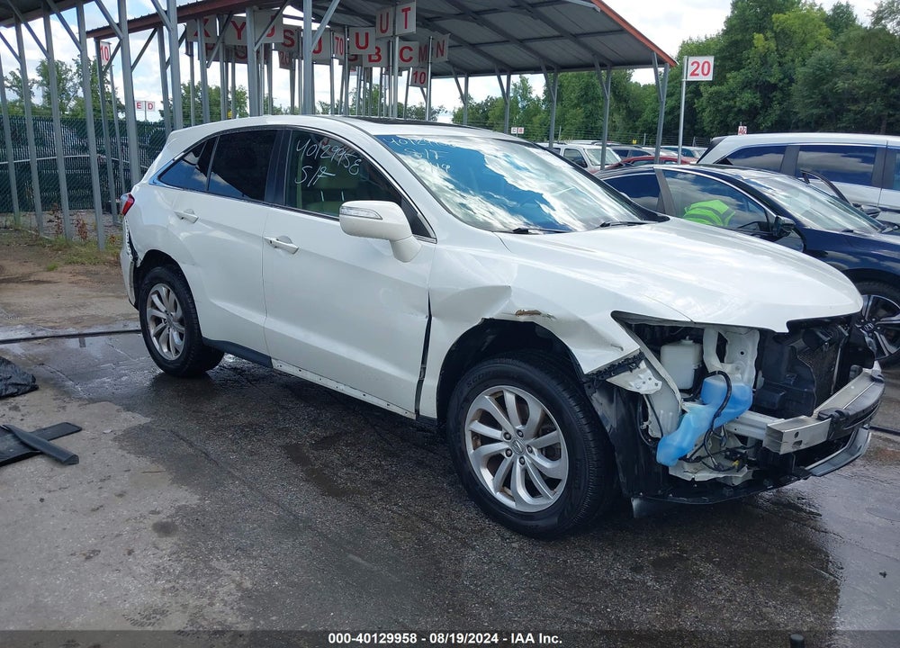 2018 ACURA RDX WATCH PLUS PACKAGE VIN: 5J8TB4H34JL024493