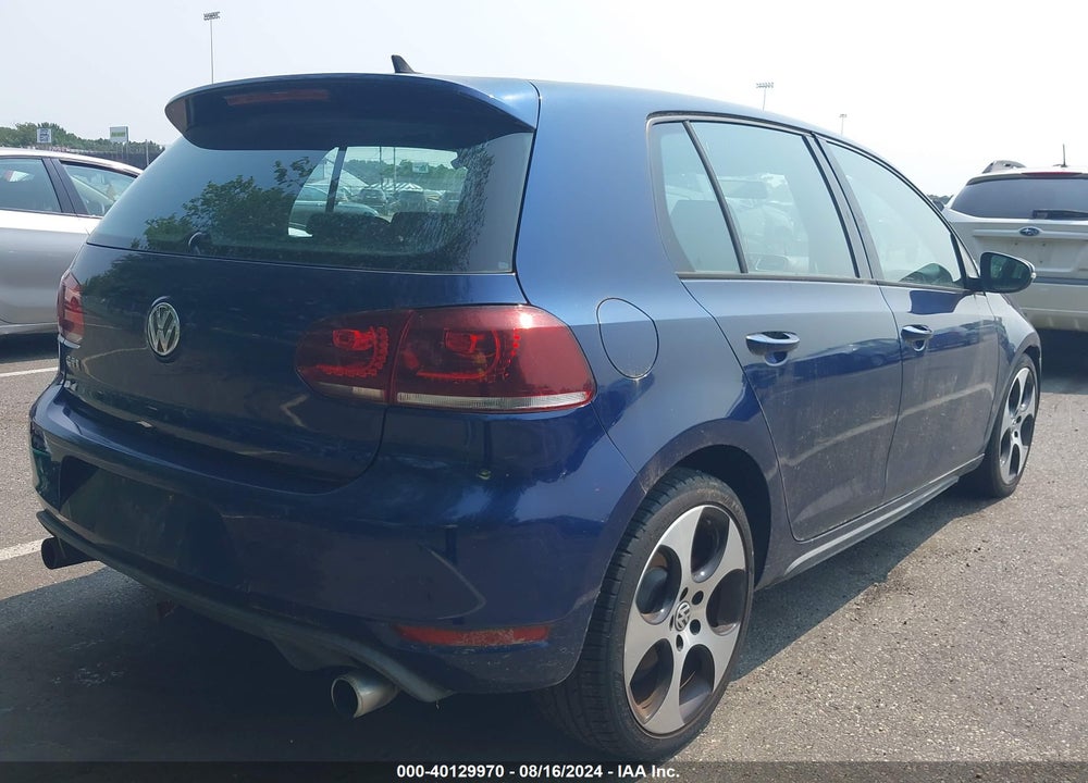 2010 VOLKSWAGEN GTI 4-DOOR VIN: WVWGV7AJ4AW402974