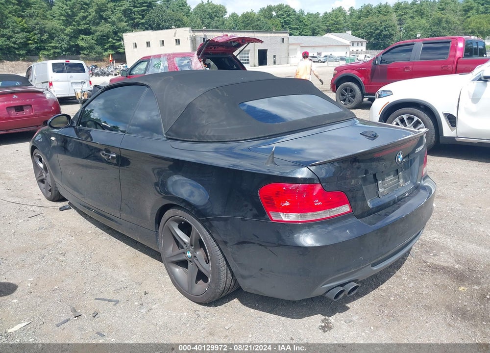 2008 BMW 135I VIN: WBAUN93528VF55383