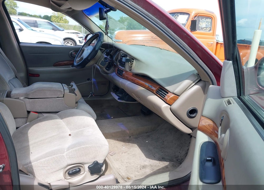 2001 BUICK LESABRE CUSTOM VIN: 1G4HP54K514190665