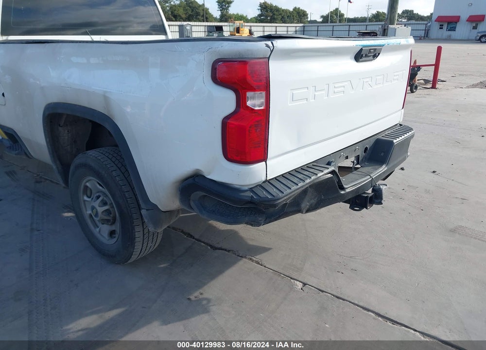 2020 CHEVROLET SILVERADO 2500HD 2WD DOUBLE CAB LONG BED WT VIN: 1GC5WLE72LF255164