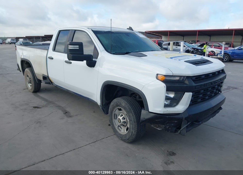 2020 CHEVROLET SILVERADO 2500HD 2WD DOUBLE CAB LONG BED WT VIN: 1GC5WLE72LF255164