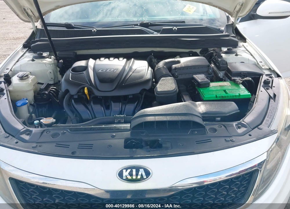 2011 KIA OPTIMA VIN: KNAGN4A72B5086000