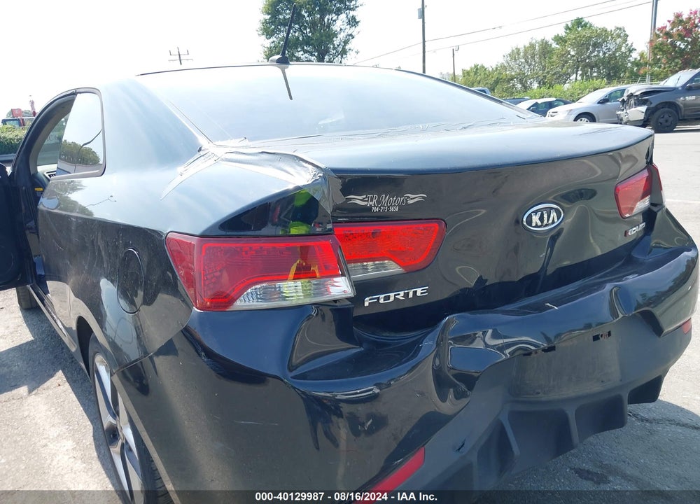 2010 KIA FORTE KOUP SX VIN: KNAFW6A31A5146431