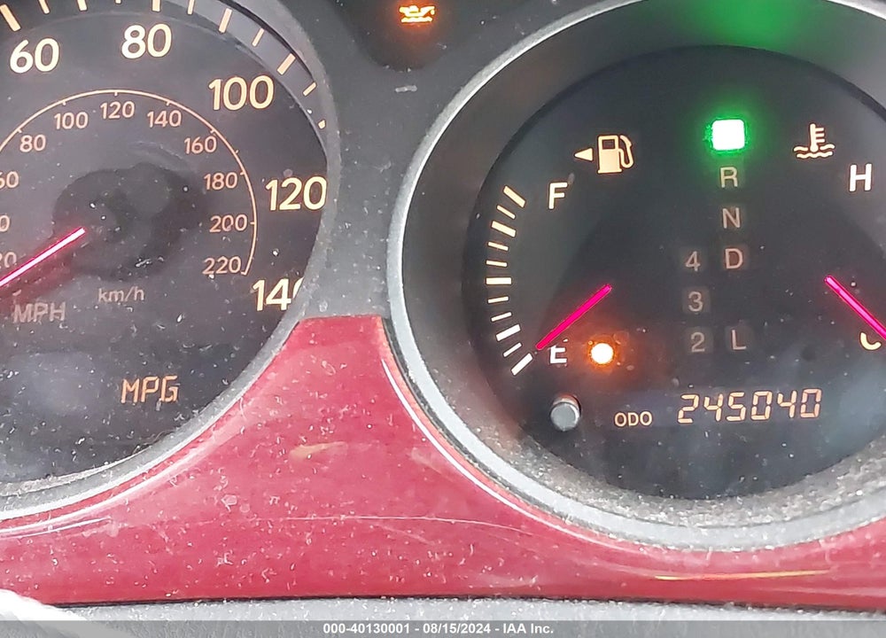 2002 LEXUS ES 300 VIN: JTHBF30G420038449