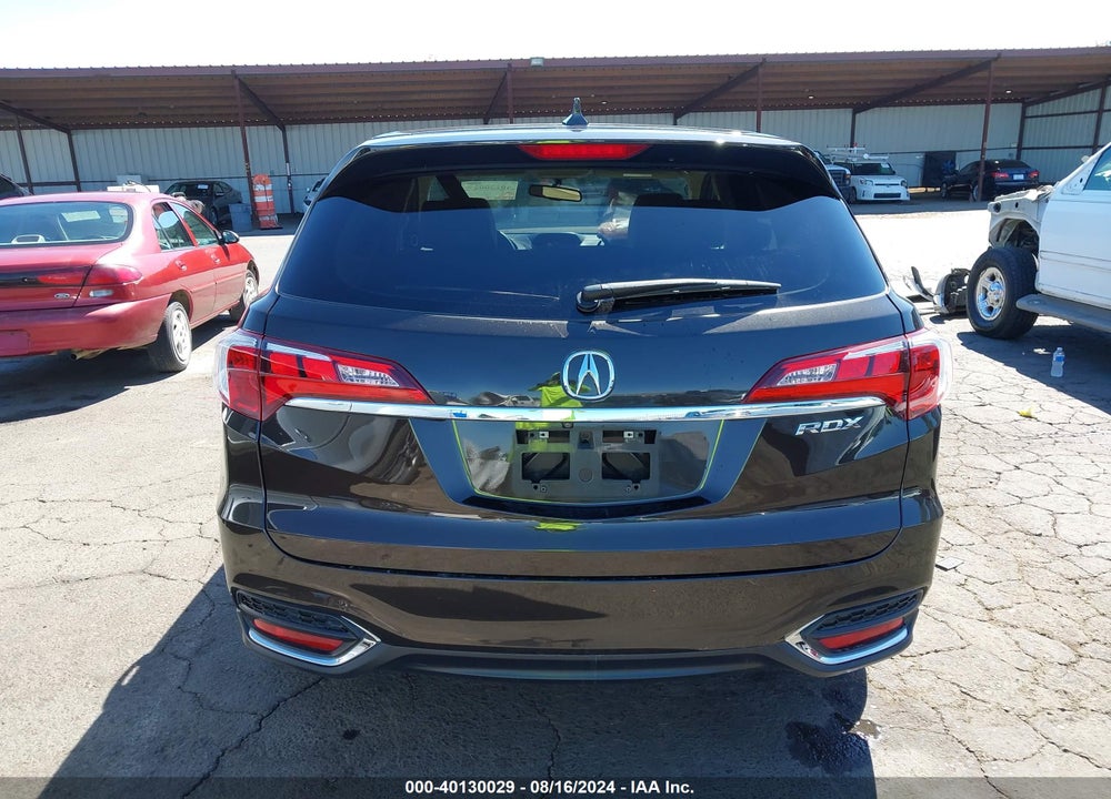 2016 ACURA RDX WATCH PLUS PKG VIN: 5J8TB3H3XGL016904