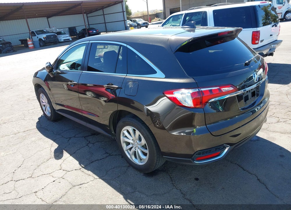2016 ACURA RDX WATCH PLUS PKG VIN: 5J8TB3H3XGL016904