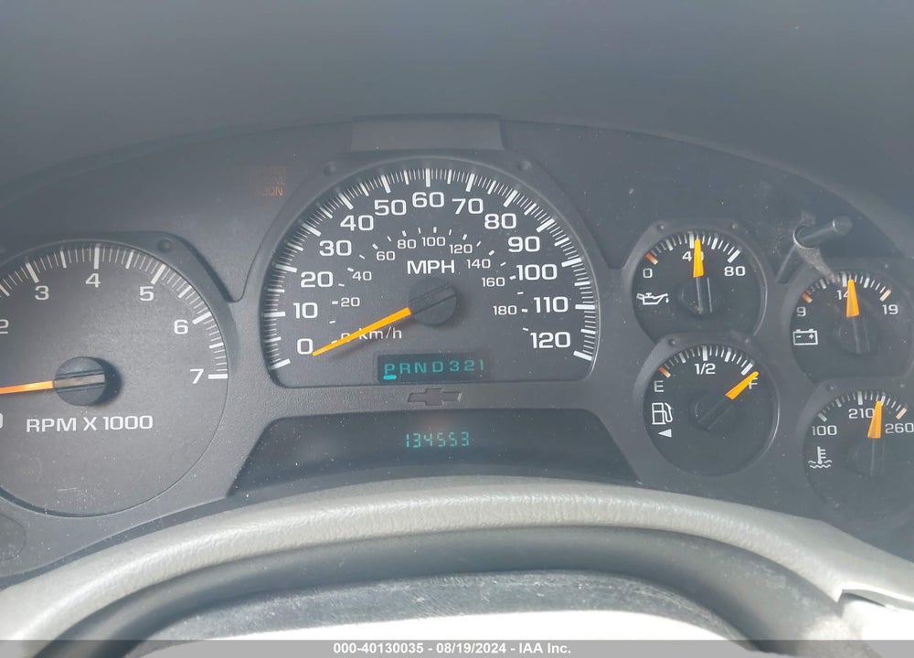 2003 CHEVROLET TRAILBLAZER LS VIN: 1GNDS13S632251071