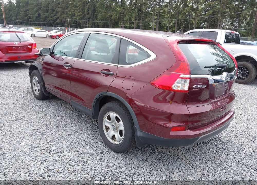 2015 HONDA CR-V LX VIN: 2HKRM4H33FH646243