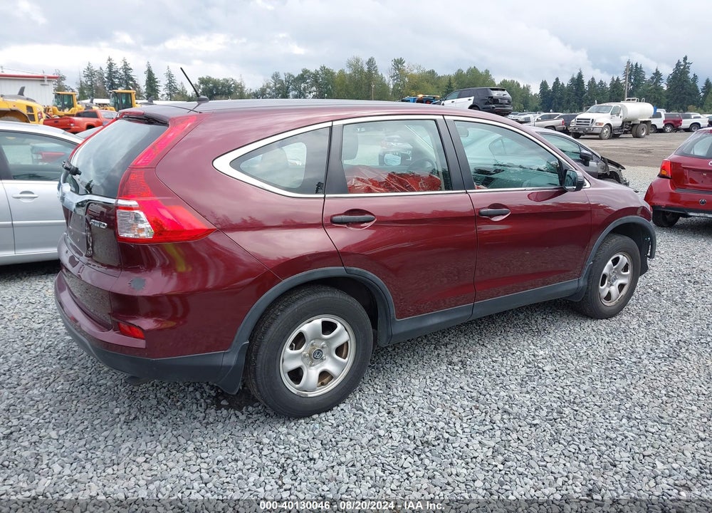2015 HONDA CR-V LX VIN: 2HKRM4H33FH646243